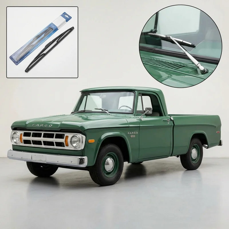 Passenger Side Wiper Blade for Fargo D210 Pickup (1969 - 1972) - 1